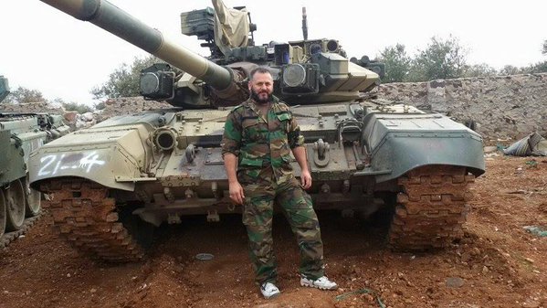 #SyrianArmy Soldier with T-90 #21_4 Tank. 