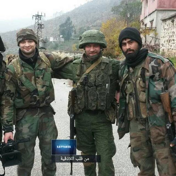 #Syria: #SAA/#NDF troops along with #RuGF soldier in Northern #Latakia 