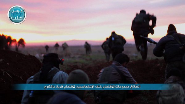 Jabhat Al Nusra evening attack on Baskhuy in Aleppo 
