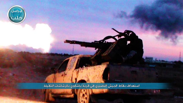 Jabhat Al Nusra evening attack on Baskhuy in Aleppo 