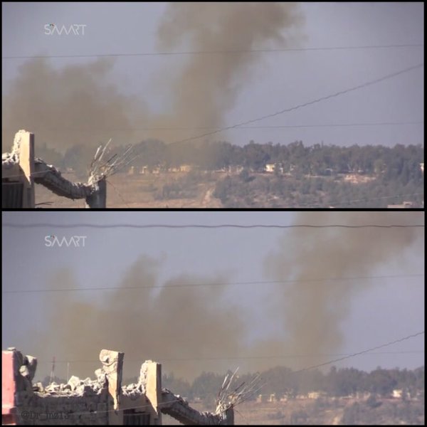 Airstrikes on Rastan #Homs #Syria