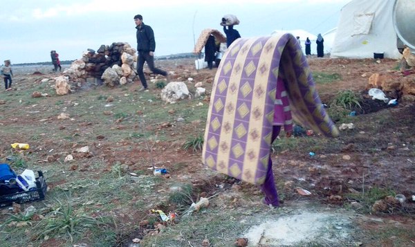 Some of Syrian civilians sought refugee in Robar Camp in #YPG controlled Afrin region. Sadly children suffer most 