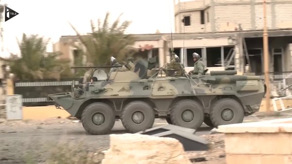 Russian sappers BTR-82A / SAA Military Police, Palmyra