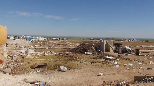 Syria: the Shamarin IDP camp on the border with Turkey has been completely abandoned, 1000s fled to escape Daesh