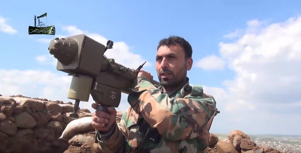 Man berichtet MANPADS in Homs
