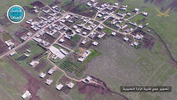 Syria Pics from seized Zara village  