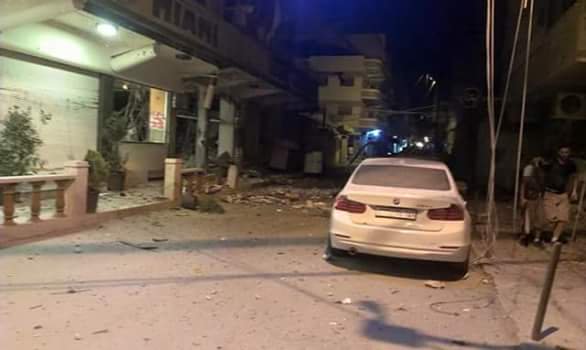 Explosion targeted Domino Restaurant In Central Qamishli