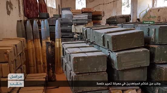 Some of the spoils taken from Khalsa  