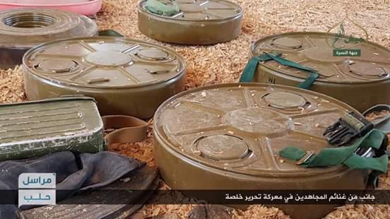 Some of the spoils taken from Khalsa  