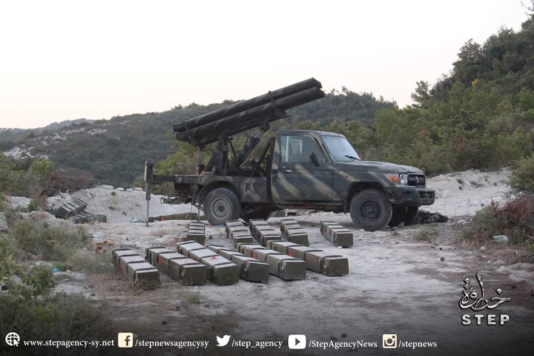 Syria: Rebels seized rocket launcher in Latakia mountains  