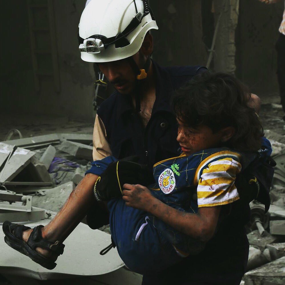 Syria: At least 20 civilians killed, tens wounded in today's heavy airstrikes across rebel-held areas of Aleppo.  