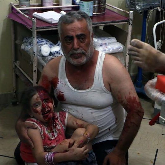 Syria: At least 20 civilians killed, tens wounded in today's heavy airstrikes across rebel-held areas of Aleppo.  