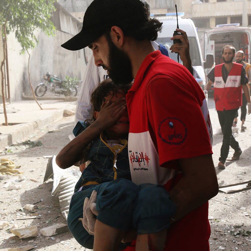 Syria: At least 20 civilians killed, tens wounded in today's heavy airstrikes across rebel-held areas of Aleppo.  