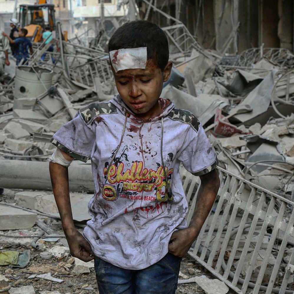 Syria: At least 20 civilians killed, tens wounded in today's heavy airstrikes across rebel-held areas of Aleppo.  