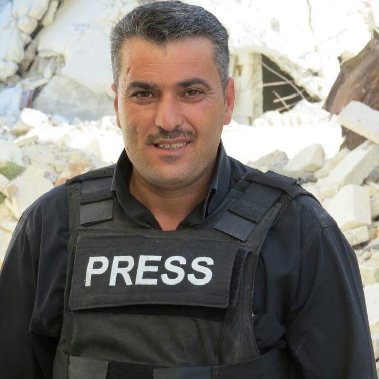 Репортер \Аль-Джазіри\ Ібрагім Аль-Омар був убитий в Терманіні, Ідліб, де російські ВПС знищили колону бензовозів 
