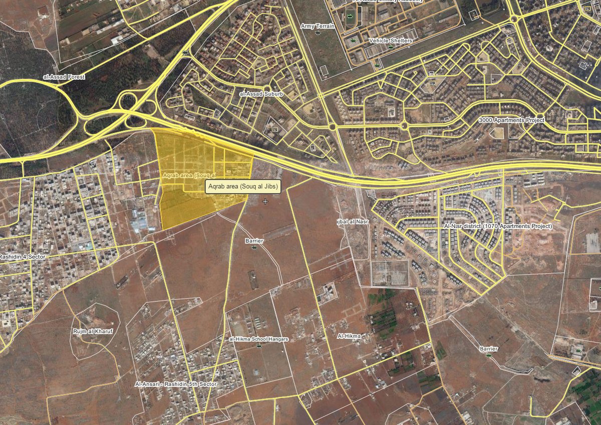 Syrian Army captured Souq Al Jebes near Al Assad district from rebels