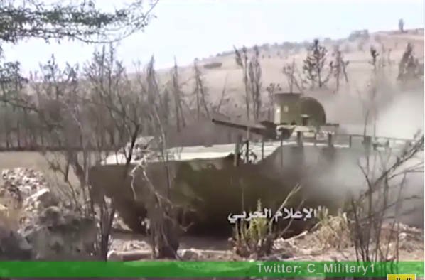 S. Aleppo: govt armours increasingly using Iranian jamming system Mirage-1  and  up-armoured to cope w/ ATGMs threat  