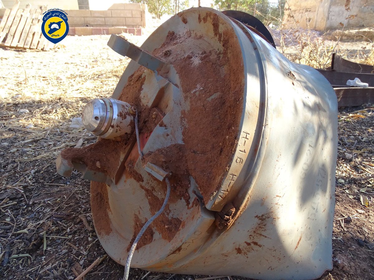 Incendiary cluster bombs dropped yday on The N rural of Homs Syria