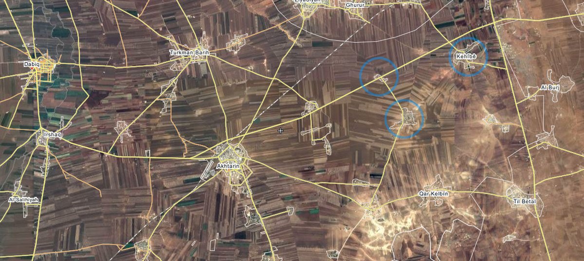 Rebels captured 3 villages East of Akhtaren town