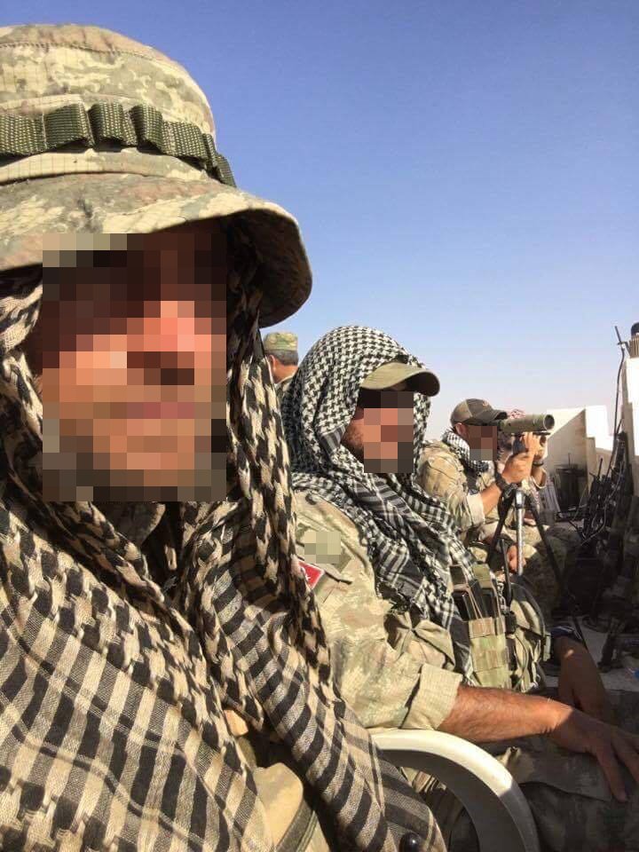 Pictures of Turkish special operation forces (SOF) in northern Syria embedded in EuphratesShield with FSA vs IS and YPG  