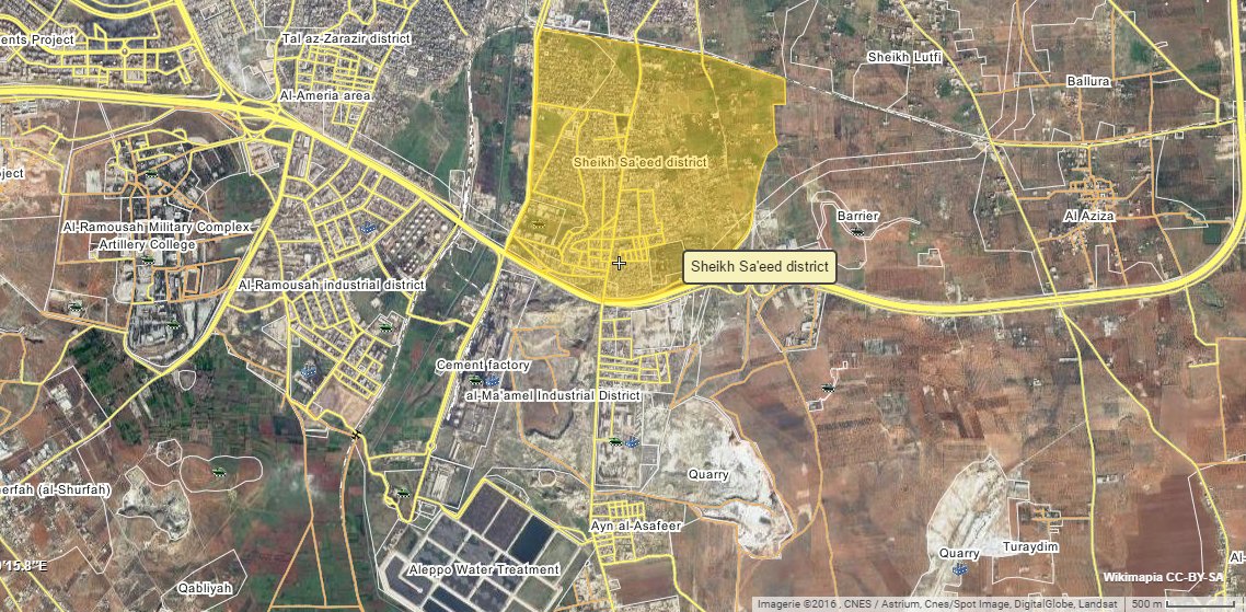 Aleppo: pro-Government forces trying to advance again on Sheikh Said front backed by intense shelling 