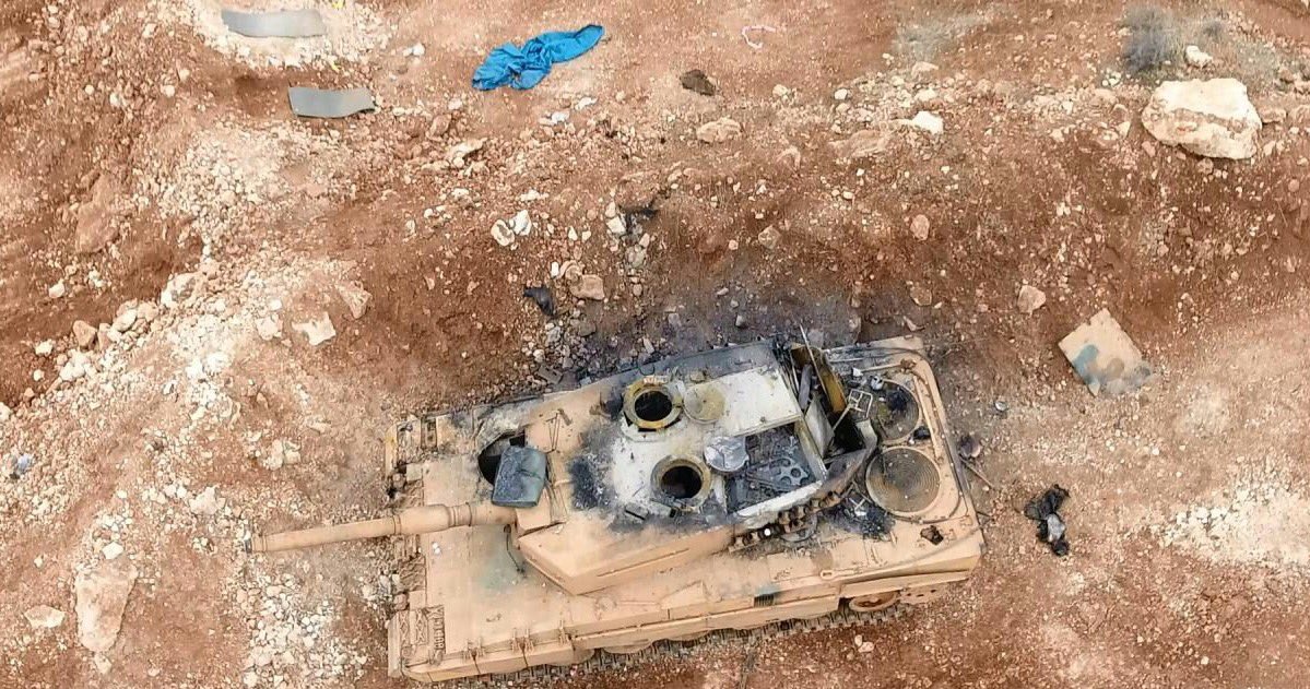 Al-Bab: ISIS publishes pictures of destroyed/abandoned TSK Leopard 2A4, M60T, Otokar Cobra.  