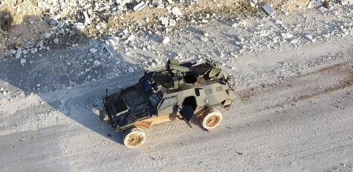 Al-Bab: ISIS publishes pictures of destroyed/abandoned TSK Leopard 2A4, M60T, Otokar Cobra.  