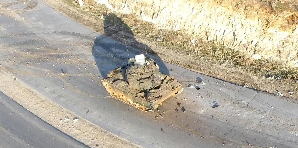 Al-Bab: ISIS publishes pictures of destroyed/abandoned TSK Leopard 2A4, M60T, Otokar Cobra.  