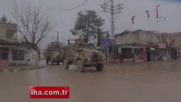 More Reinforcement of TR Army arrived in Elbeyli near the border