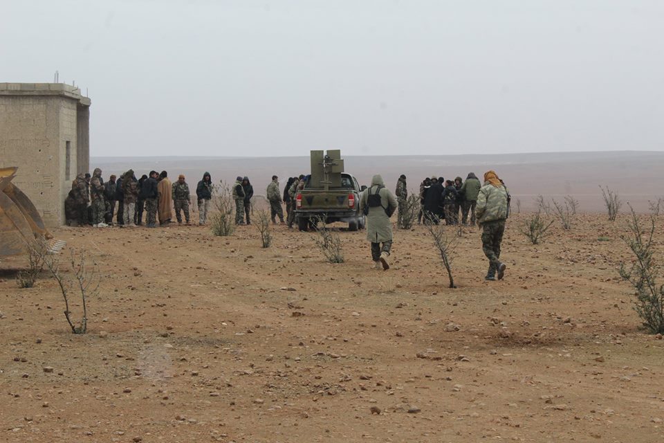 Mahmudle front, SDF liberated village Himaryan and surrounded Vilage Bir Sana