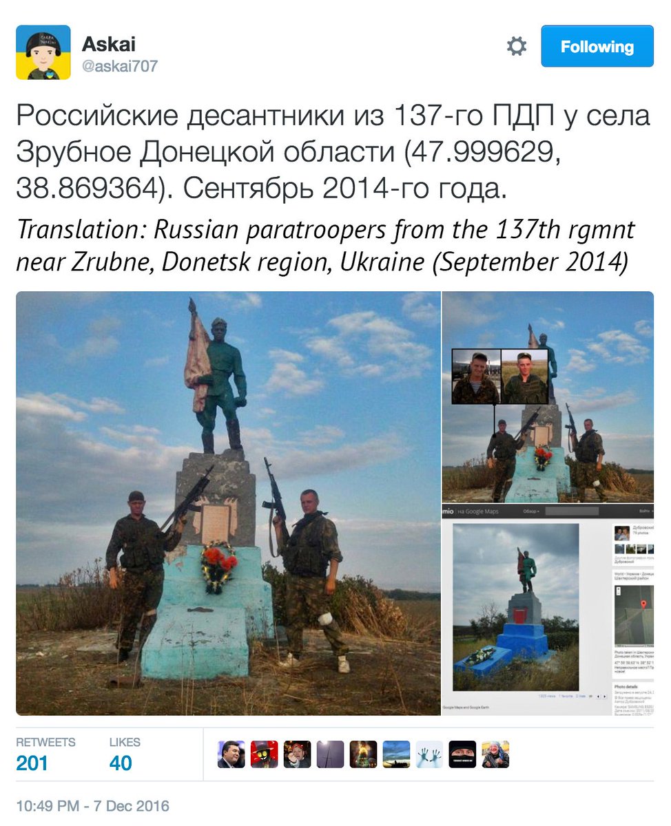 Three Russian paratroopers reportedly killed in Syria; their unit fought in Ukraine in 2014  