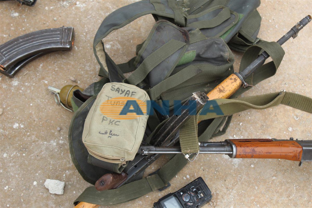 صور تعرض جب الشعير تحت سيطرة قوات سوريا الديمقراطية ، قتيل داعش من تونس و الأسلحة التي تم القبض عليها ، الرقة 