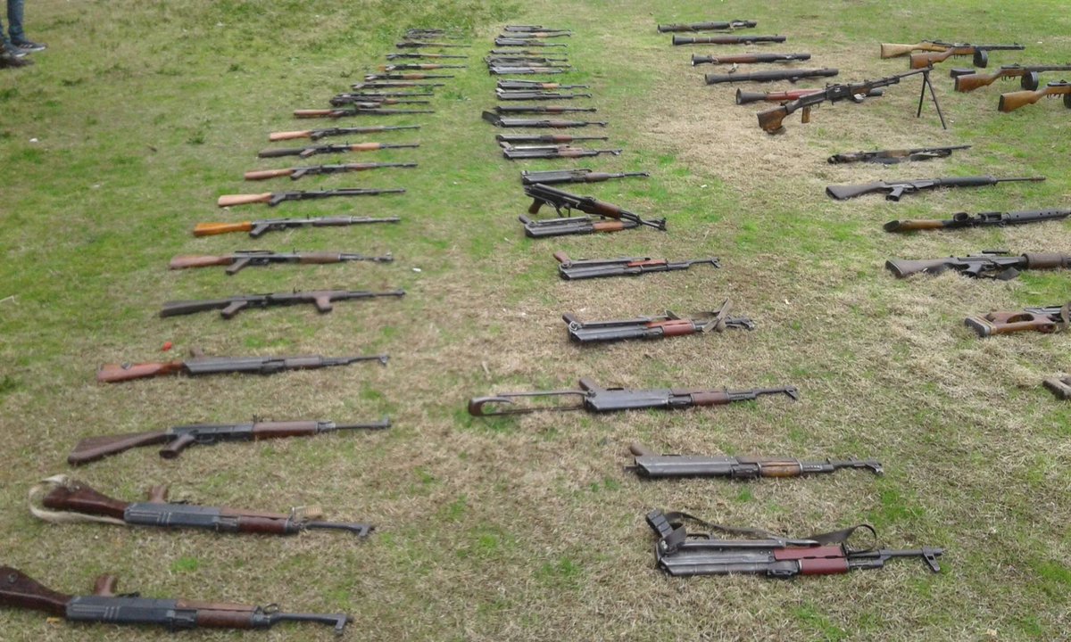 Mukhabarat in al-Ghab Plain arrests cell  and  confiscates weapons/ammunition which were being smuggled to fighters in north Hama/south Idlib  