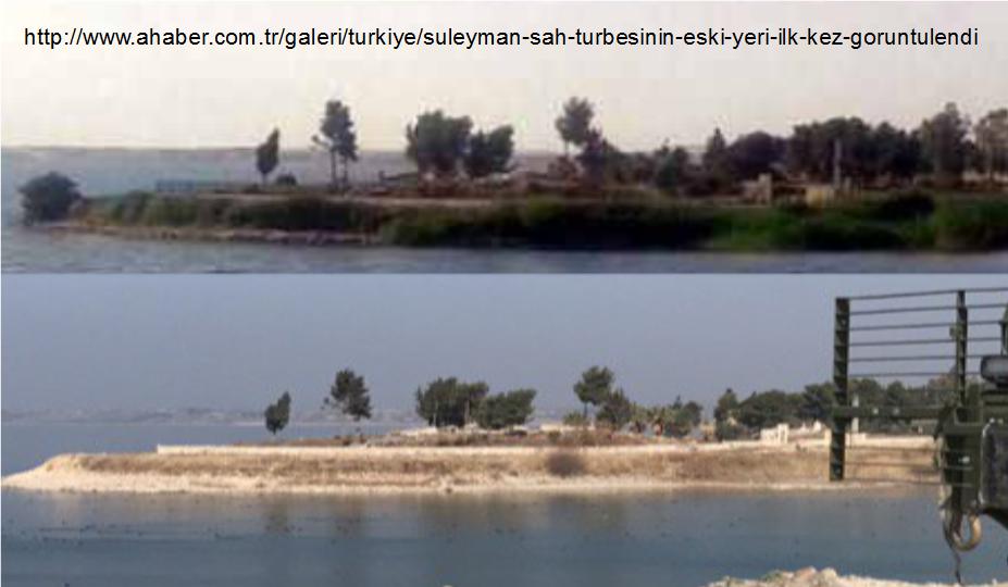 Geolocation confirms US Army Stryker in Syria - passing fmr Turkey Tomb of Suleyman Shah 