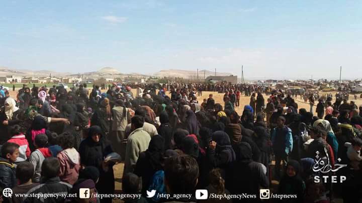 Mass exodus from eastern rural Aleppo after Assad-forces advanced  