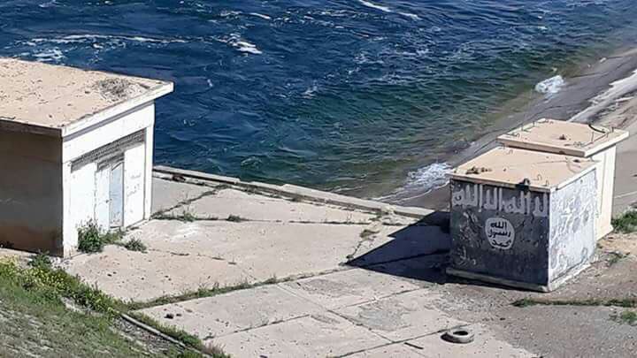 أول صور من أجزاء سد الطبقة و التي بالفعل سيطرت عليها قوات سوريا الديمقراطية 