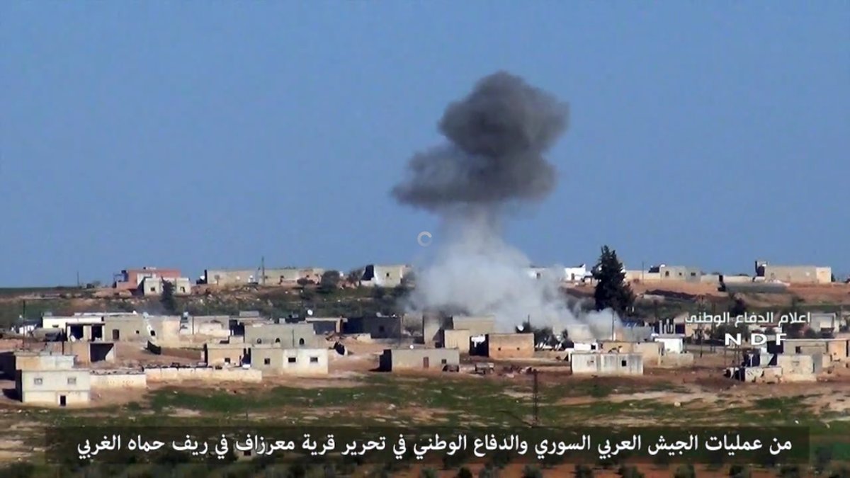 Some scenes from Ma'arzaf offensive  