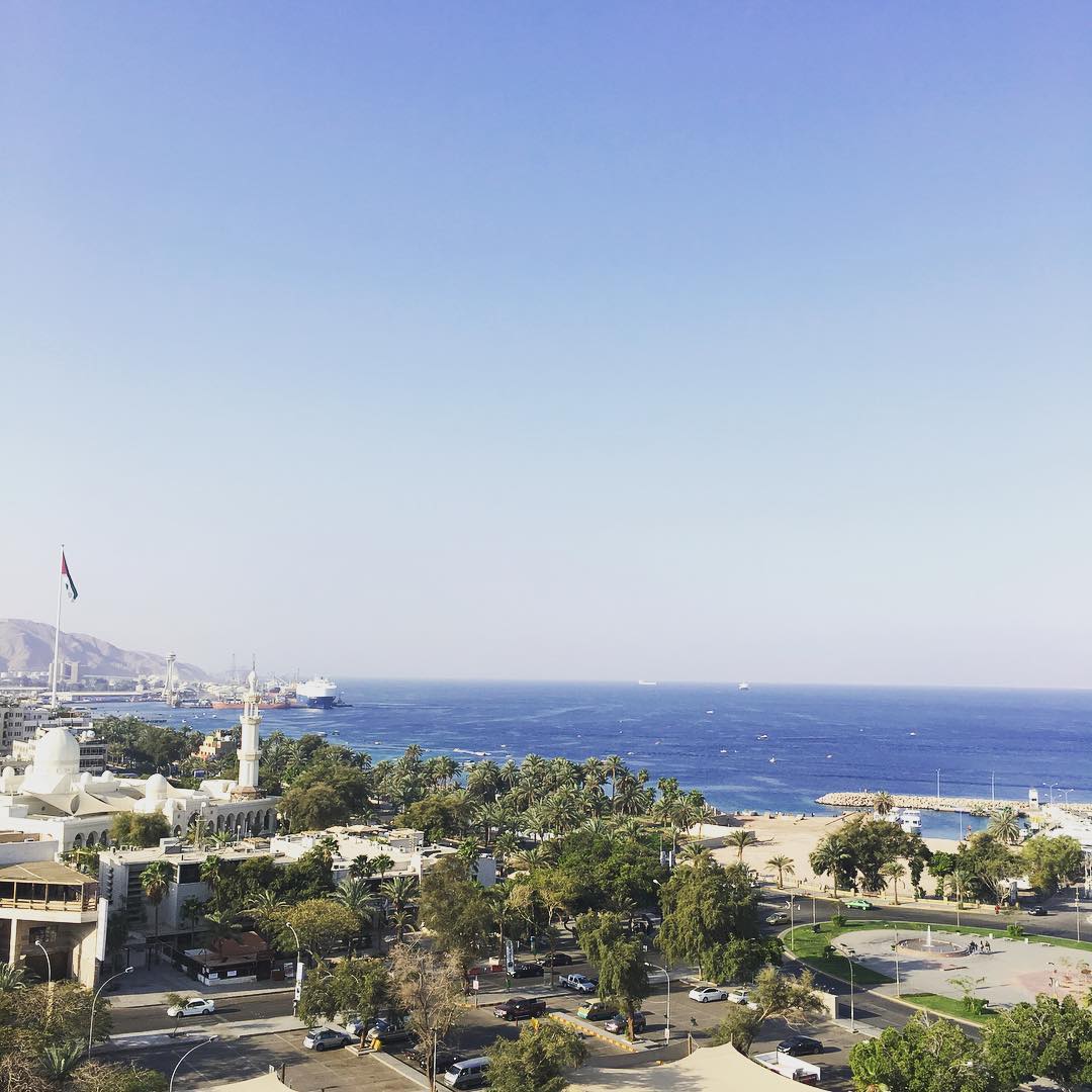 'Liberty Passion', loaded with US military vehicles, are currently moored at Aqaba Main Port, Jordan. 