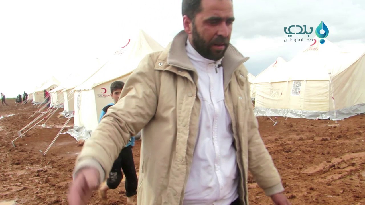 Video: bad conditions for displaced people from Al-Waer district in Al Zaghura camp in Aleppo