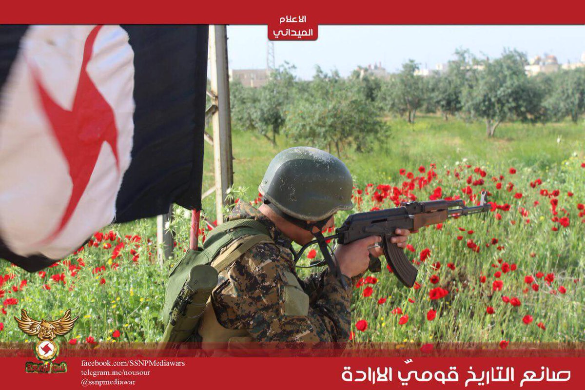 SSNP photos: the anti-tank-weapon this trooper carries on his back: an RPG-18. A 1-shot-weapon. Not seen too often with government troops  