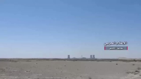 Progress of the Syrian army and allies in Eastern Damascus towards Syrian desert as they launch an offensive against the FSA after IS was expelled by the FSA