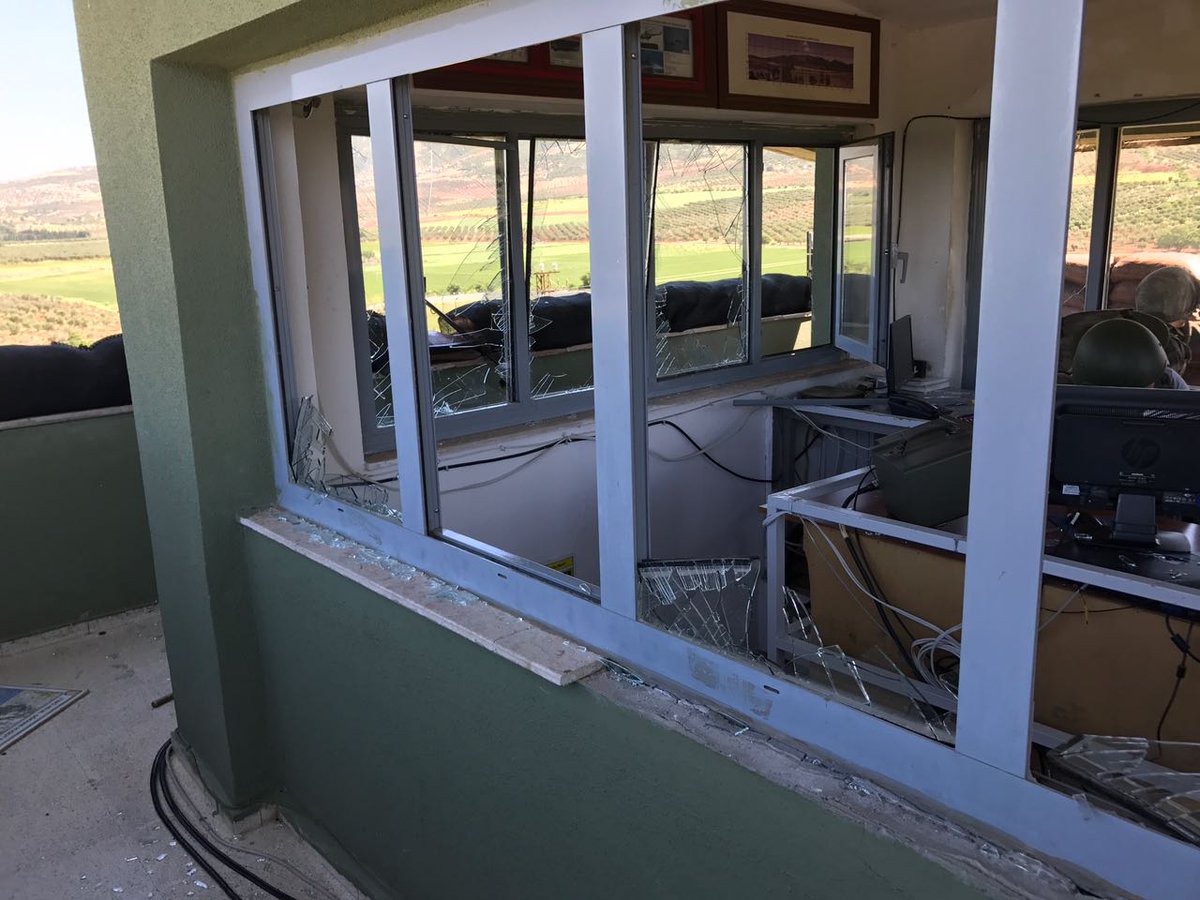 YPG attacked with mortars Turkey's gendermerie building in Hatay