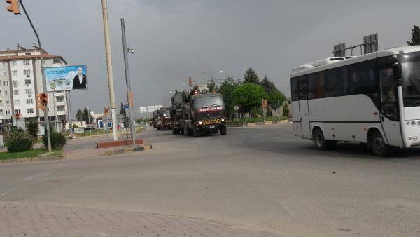 Military deployment in Kilis on the border with Afrin, Syria