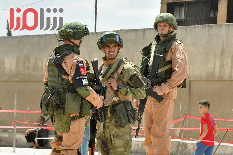 Russian military police are currently securing al-Waer district of Homs, central Syria. Between 100-600 MPs deployed  