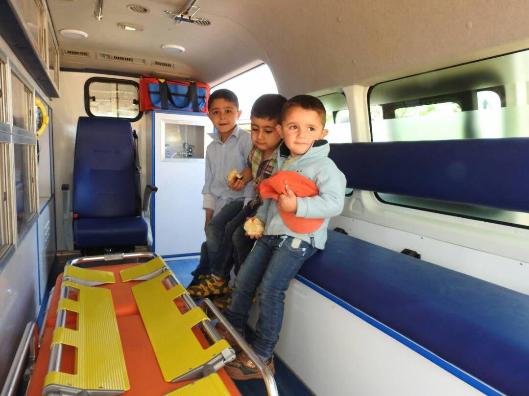 Several kids and families left Fuah-Kefraya today and arrived in government held areas.  