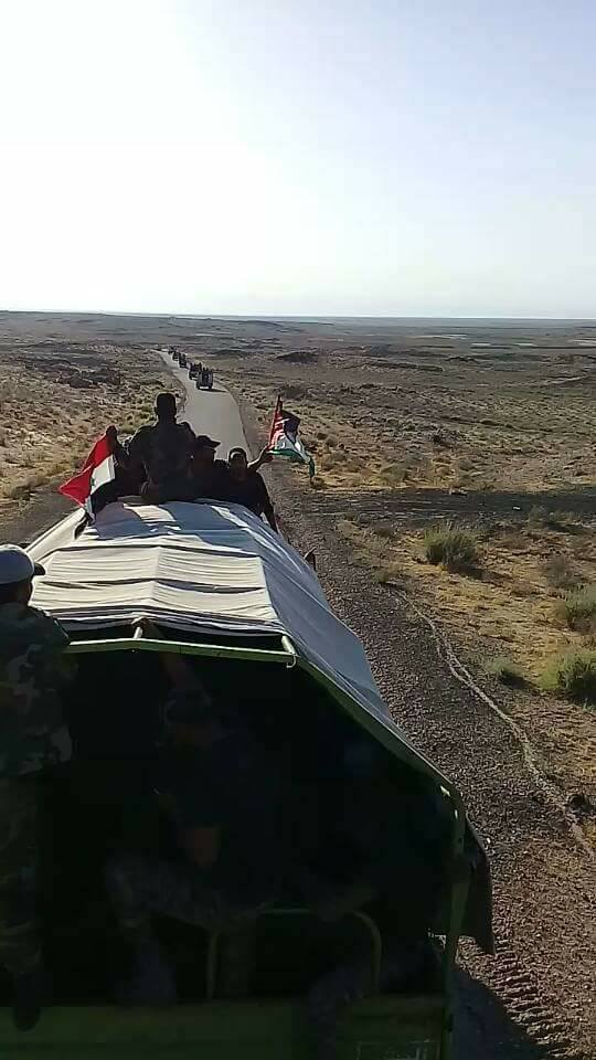 South Syria: Palestine Liberation Army sent reinforcements to SE. Damascus desert to back government offensive vs FSA.  