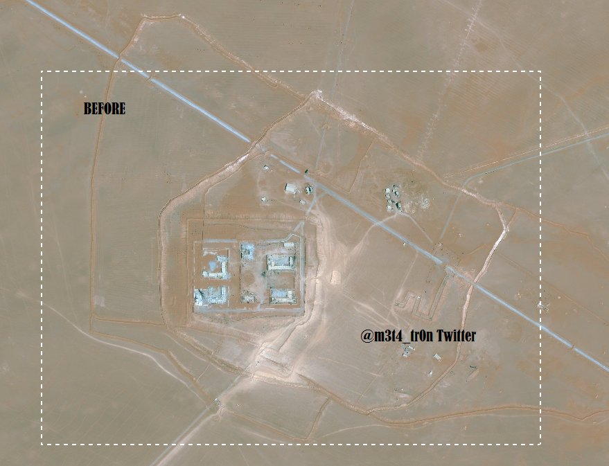 New satellite images (June 2017) show US developing a military outpost inside Syria near the border with Jordan 