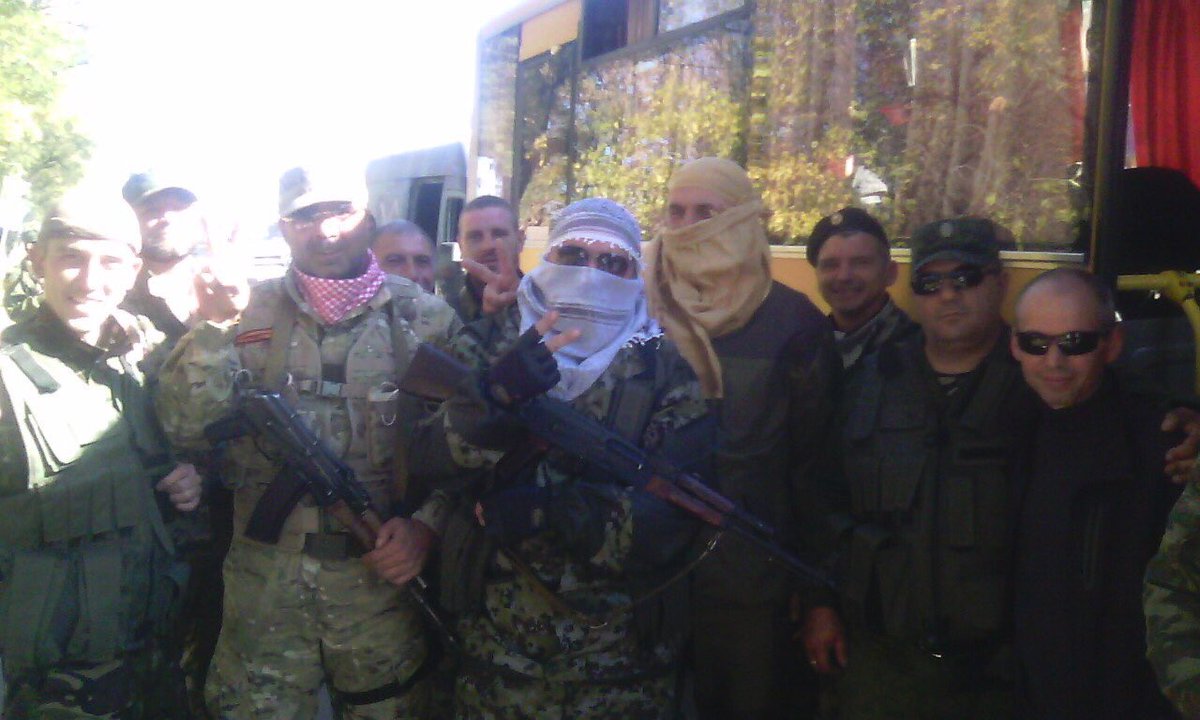 Alexander Motinga, Callsign Shaman, from Ryazan. Fought in the Donbass, killed a week ago in Syria. 