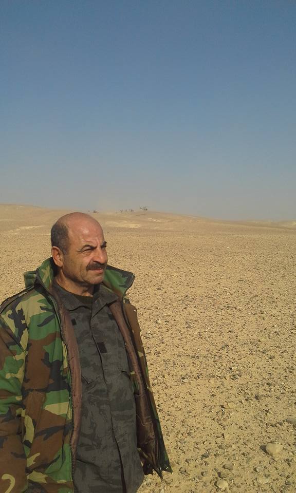 Syrian Brig General Fouad Kaddour died in East Homs today. Hes been a primary commander there since the recent fighting started in Dec '16  