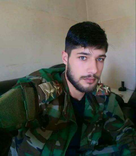 Syrian Army soldier Ali Aboud was killed yesterday Due To Israeli air strike in Quneitra